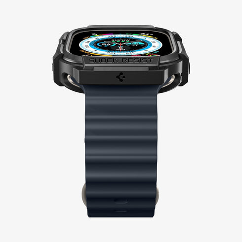 ACS05456 - Apple Watch Series (Apple Watch (49mm)) in matte black showing the front